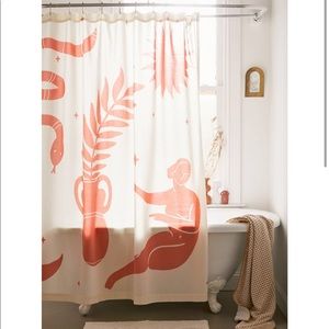 Modern Celestial Shower Curtain Brand New
